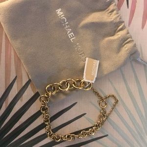 Michael Kors Holiday Luxe Gold Link Chain Bracelet